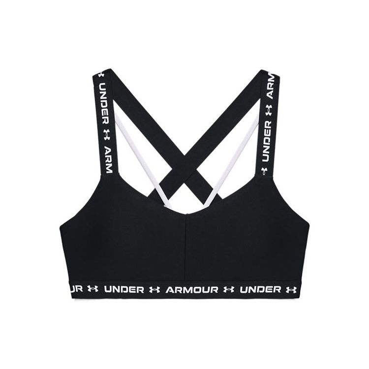 Under Armour Спортивный жилет Crossback Low-Intensity Quick-Dry Printed, женские топы, черный 1361033-001