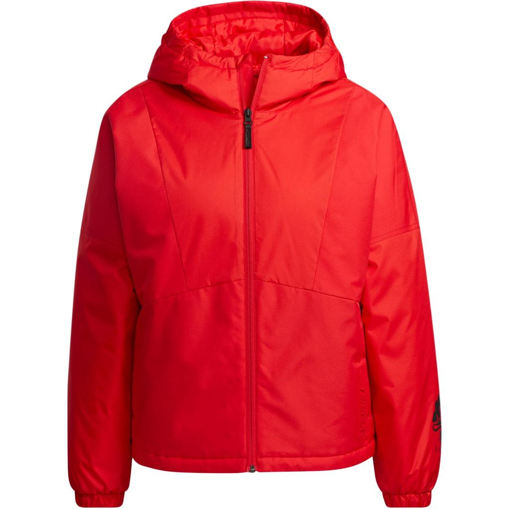 adidas Женская спортивная куртка CN Warm Casual, цвет светло-малиновый, GN7582