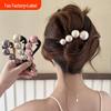 2024 Korean Pearl Hairpin: Elegant Twist Clip for Women