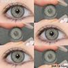 Funsachy New Natural Color Contact Lenses for Eyes Y2K Black Lens Korean Style Colorcon Blue Lens Gray Pupil Annual