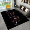 3D Car Racing Dashboard Area Rug Large,Carpet Rug for Living Room Bedroom Sofa Kitchen Doormat Decor,Kid Play Non-slip Floor Mat