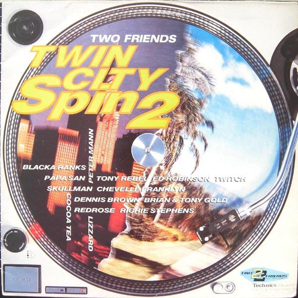 LP Record VARIOUS - Twin City Spin 2 GREL161 Greensleeves Re 1991 UK Reggae, Ska & Dub Used