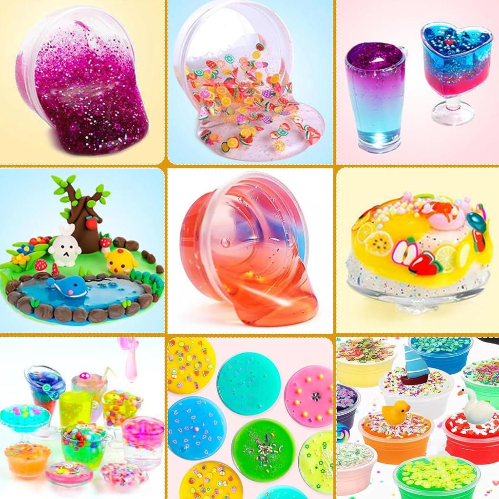 Набор глины-слайма La Gacela с глиной и фруктами для творчества, игрушка для снятия стресса, сделай сам, для мальчиков начальной школы и подарочный набор, 36 штук ультралегких ломтиков,