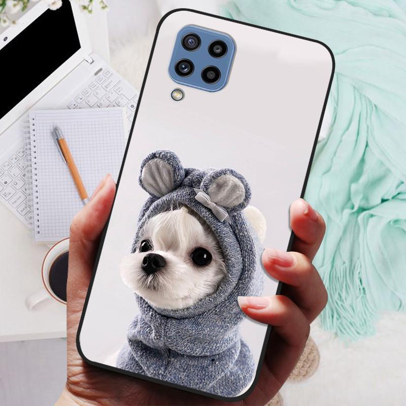 Чехол для Samsung M32 SM-M325F, ТПУ, Роскошный, Мягкий, Модный, Силиконовый Чехол для Телефона для Samsung Galaxy M32, Задняя крышка, Fundas, Оболочка