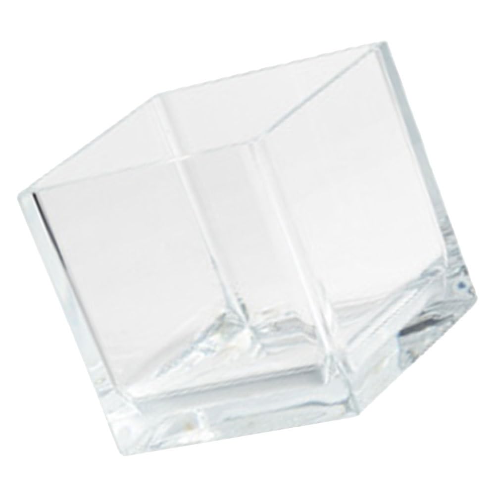 POPETPOP Mini Plastic Fish Bowl for Betta Fish Tanks, Small Fish Bowl, Tank Bowl, Unbreakable Goldfish Bowl