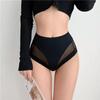 Women Underpants Trendy High Elasticity for Four Seasons Sexy Mid Rise Oversized Underwear