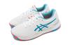Asics Кроссовки для тренировок унисекс ASICS Gel Resolution 9, низкие, детские, Белый Синий, Детские, 1044A071-100