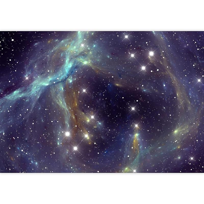 Colorful Space Nebula Mural Living Room Starry Sky Wallpaper Home Decor