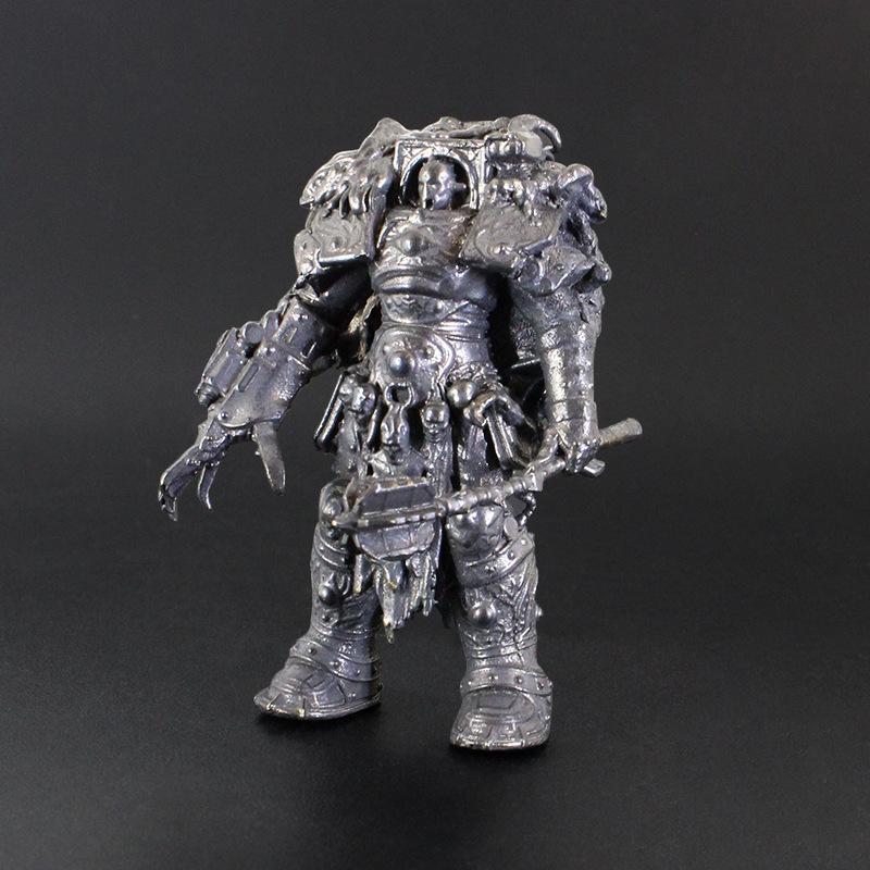 Brass Mech Exoskeleton Robot Knight Soldier Model Desk Office Decoration Ornaments Game Ornament Gift