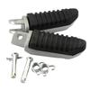 2PCS Electric Motorcycle Front Pedal Comfortable Pedaling Smooth Grip Slip Resistant Foot Pegs for