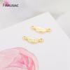 14K Gold Plated Brass Leaves Connector,Bulk Charms For Jewelry Making Supplies,Leaf Charms DIY Handmade Crafts Wholesale