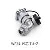 WEIPU WF24 TU+Z Waterproof Electrical Connector M24 2 3 4 9 10 12 19Pin 90 Degree Right Angle Aviation Male Plug Female Socket