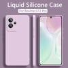 Для Realme GT2 Pro чехол из жидкого силикона, мягкий матовый защитный чехол для камеры для OPPO Realme GT2 GT 2 GT2Pro, чехлы для телефонов