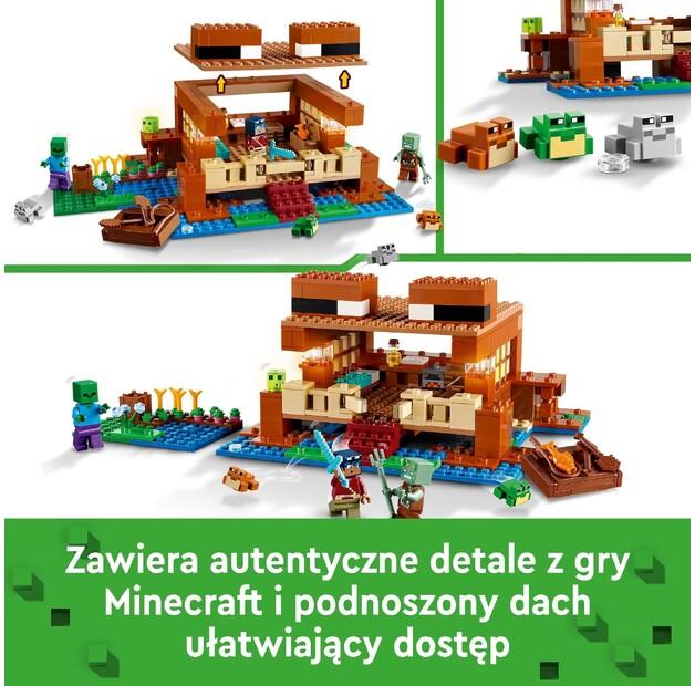 LEGO Minecraft 21256 Дом лягушки