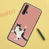 Забавное искусство с котами Для Huawei Nova 10 9 SE 11 Pro 12i 11i 8i Y60 Y70 Y90 Y61 Y91 Y72 Y73 P20 P40 P30 Lite Чехол