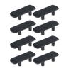 4 Pack High Chair Foot Rest Replacement Parts Non Slip Textured Surface for Baby Kids Dining Feeding Chairs