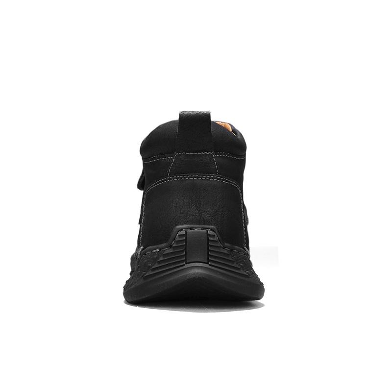 Plus Size 39-48 Men's High-top Casual Shoes Handmade Shoes Casual Sneakers