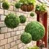 Artificial Grass Ball Hanging Decorative Eucalyptus Plants Window Grass Balls Simulate Plants Decoration Ball