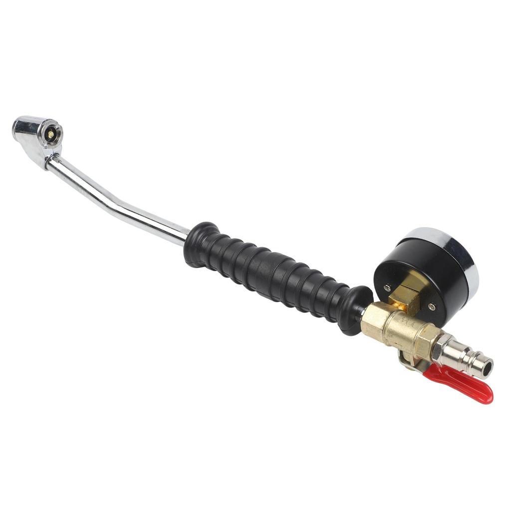 220PSI Air Tire Pressure Inflator with Valve for Car Truck Tire Pressure Gauge