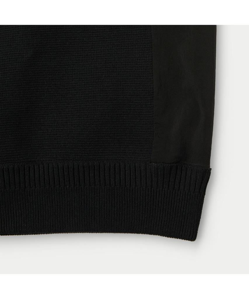Silijeu Hybrid Crew Neck Sweatshirt Sawas26101Bkx