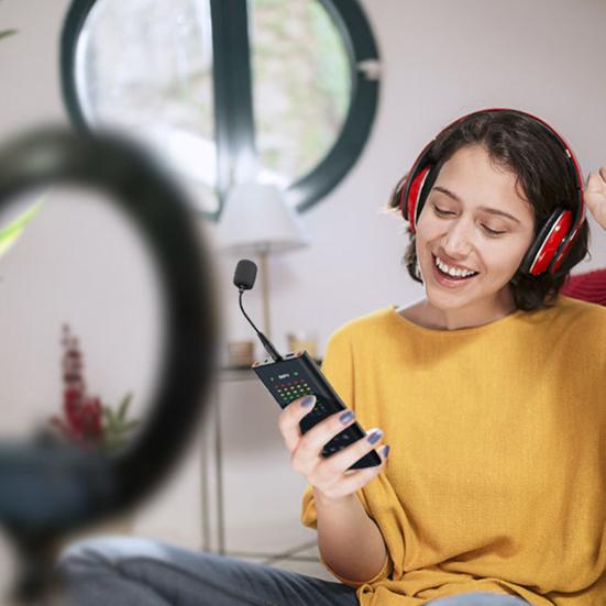 Мини Микрофон Шум Живой Микрофон для Караоке Подавление Звука Мобильный Компьютер Прямое Подключение Микрофона