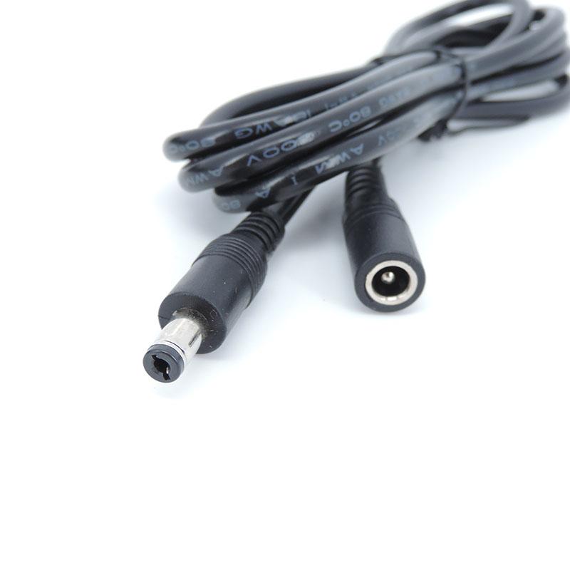 Удлинительный кабель постоянного тока с гнездом на штекер 0,5/1,5 м/2 м/3/5 м/10 м 2,1 мм x 5,5 мм для кабеля адаптера питания 12 В для камеры видеонаблюдения