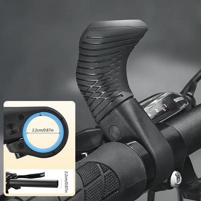 1 пара горных MTB велосипедных барендов Эргономичные мини-грипсы под большой палец 22 мм Руль горного велосипеда Нейлоновая внутренняя заглушка руля Велосипедные запчасти