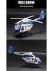 Helicopter Toy Model with Lights, Music, and Spinning Propeller
