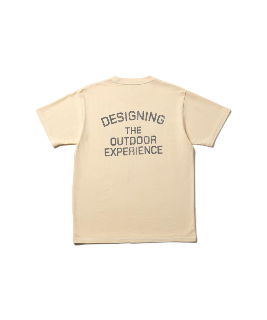 Snow Peak Recycled Cotton Dyed SPC Size XL Light Beige Perfect for and Outdoor Activities T-Shirt TS-25SU202 Festivals, Camping,