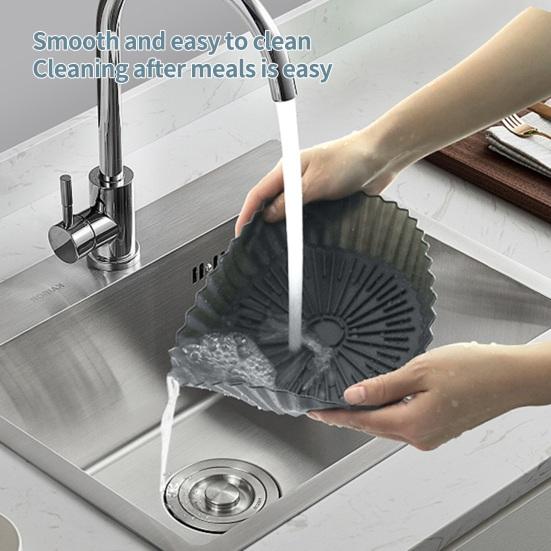 Round Shape Cold Heat Resistant Non-stick Baking Tray Silicone Pot Air Fryers Oven Cooking Tool Kitchen Accessories