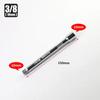 Удлинитель для торцевого ключа-трещотки 1/4" 3/8" 1/2" Длина 50/75/100/125/150/250 мм Карданный шарнир Соединительная штанга Автоаксессуары