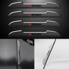 wzvc4 4PCS Car Anti Collision Strips Door Edge Protector Sticker Accessories For Mitsubishi Ralliart ASX Lancer EVO Fastener Converter