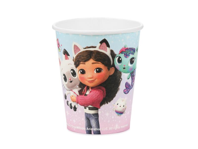 Gabi Mix Cat House Paper Cups 250 6 pcs