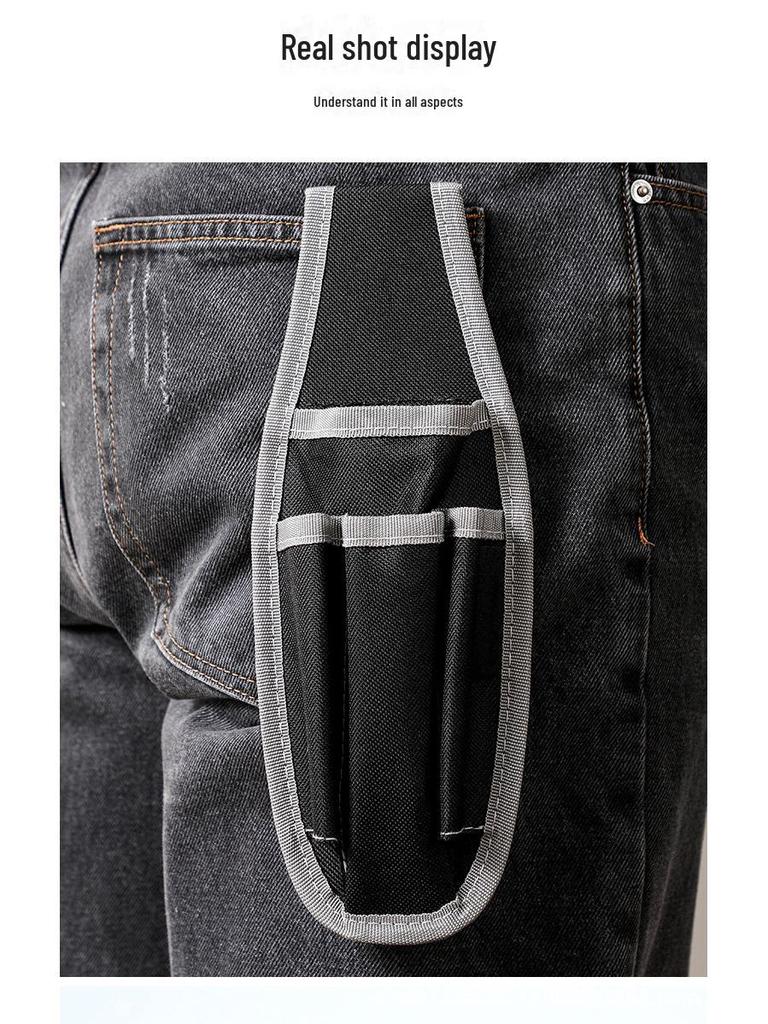 Прочная поясная сумка из ткани Оксфорд для хранения инструментов электриков