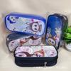 New Cute Cartoon Styling Pencil Bag Student High Value Large Capacity Stationery Bag Storage Bag Ins Wind Pencil Bag