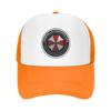 Сетчатые Бейсболки с Принтом Umbrella Corporation Унисекс Хип-Хоп Регулируемая Кепка Snapback Женская Мужская Летний Дышащий Козырек от Солнца Кепки