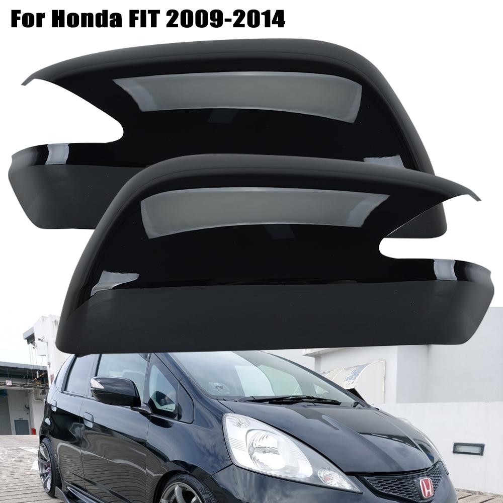 Крышки корпуса зеркала заднего вида для Honda 2009-14, подходят для Honda jazz 2009 2010 2011 2012 2013 2014 Аксессуары Atuo