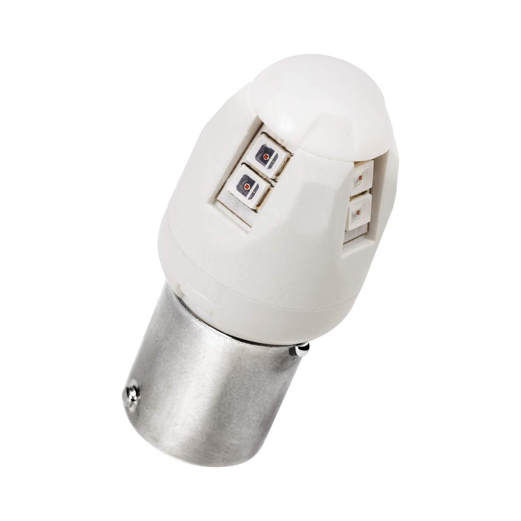 PIAA HS109 LED Bulb for Turn Signals, S25 Single, Amber (orange), 100 lm, ECO-Line