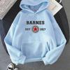 Hoodies Sweatshirts Vintage Winter Barnes 1917 Letter Print Hoody Women Kawaii Clothes Hip Hop Casual Unisex Streetwear Itself Tops