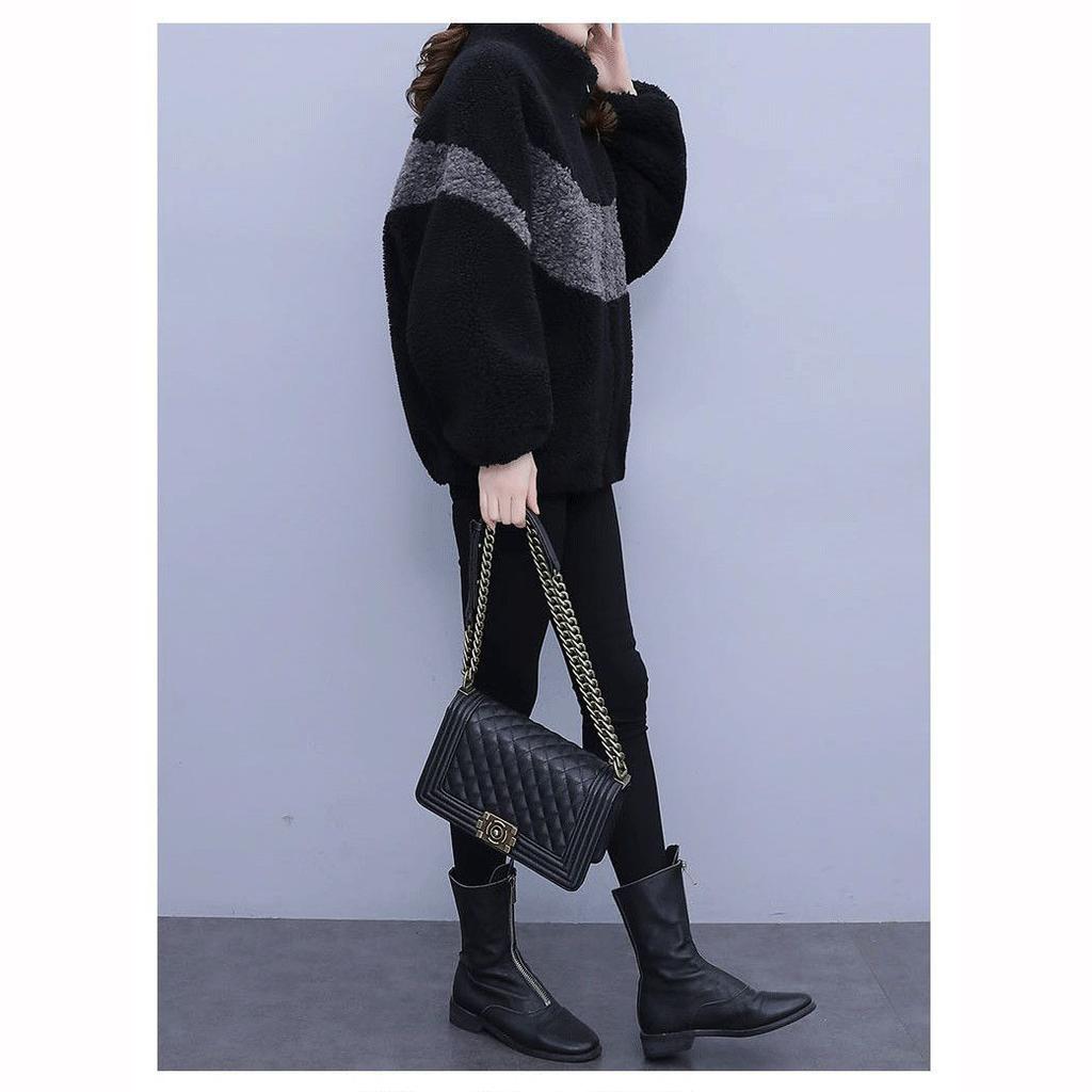 Lamb Fleece Coat Women's Autumn Winter Coat