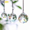 20/30/40/50MM Clear Crystal Feng Shui Lamp Ball Prism Rainbow Sun Catcher Wedding Decor Home Wedding Party Decoration Ornament