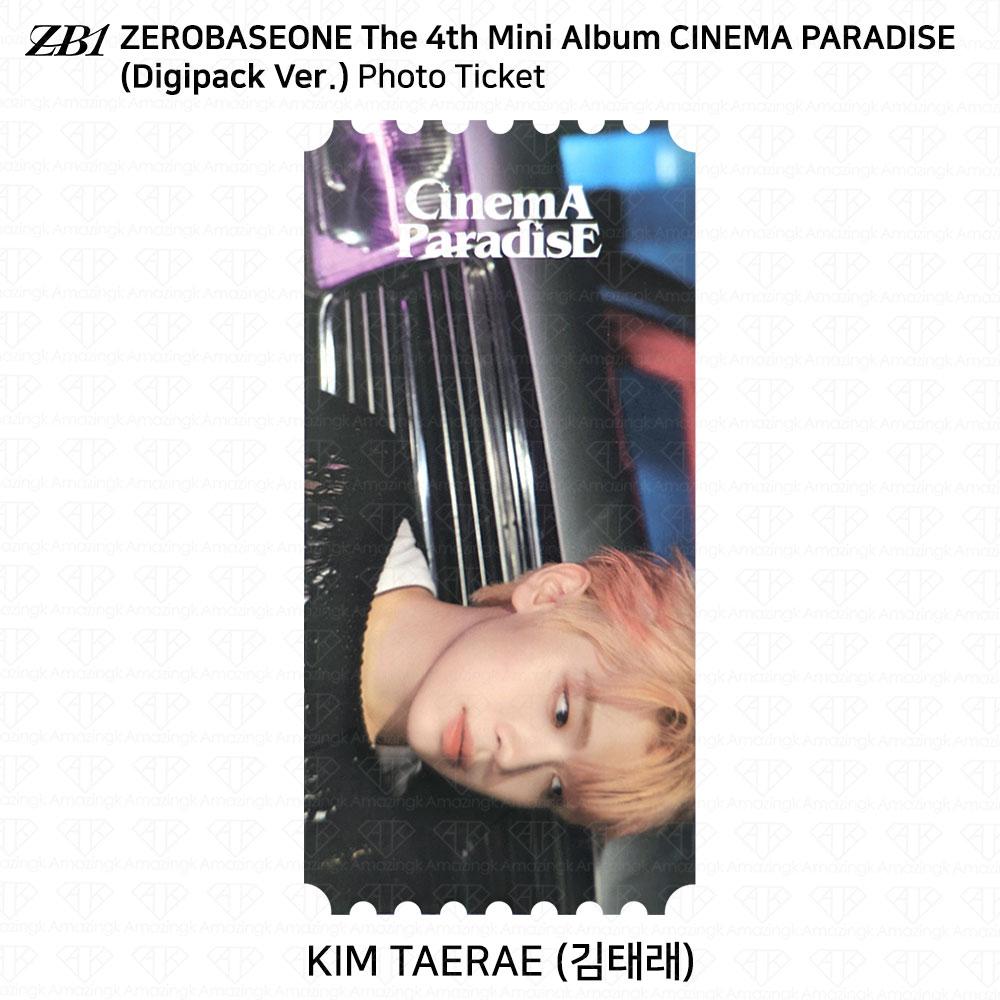 ZEROBASEONE ZB1 4-й мини-альбом CINEMA PARADISE Digipack Ver Фотокарточка Фото из фильма