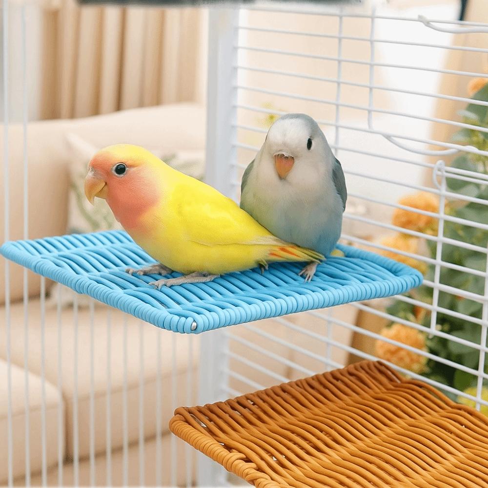 Imitation Vine Bird Resting Stand Bite Resistant Parrot Perch Toy  Behavior Training