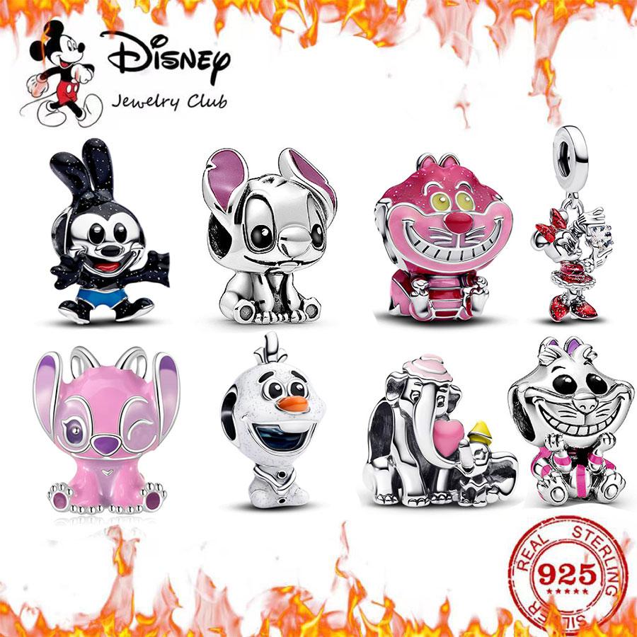 Самый продаваемый кулон-шарм из стерлингового серебра 925 пробы серии Disney, подходит для оригинального браслета DlY! Мода для дня рождения женщины