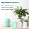 220ML Mini Aroma Oil Diffuser USB Water Drop Mute Air Humidifier with LED Lamp Desktop Indoor Home Car Portable Air Atomizer