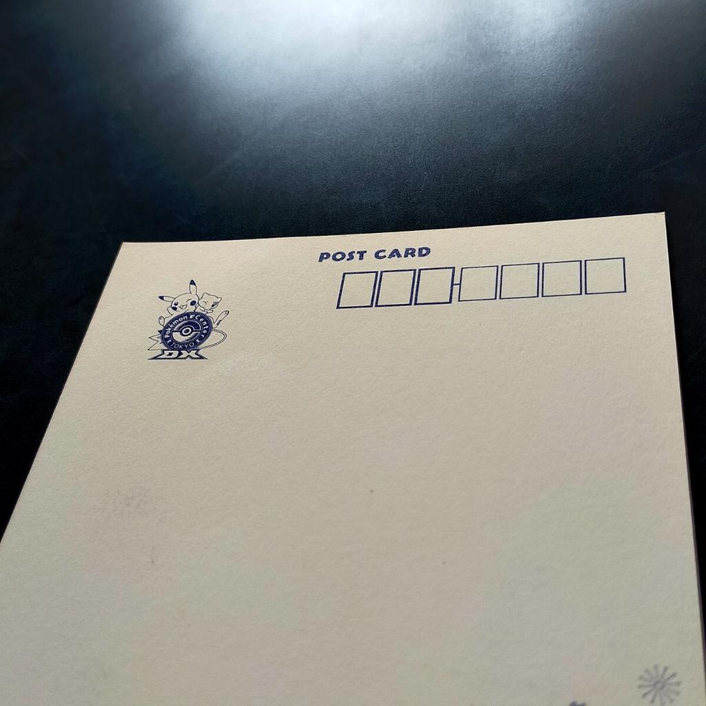 Pokémon Center Tokyo DX Postcard Pikachu Mew - & (2018)