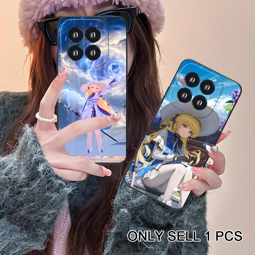 Чехол для мобильного телефона Wuthering Waves Phoebe из матового ТПУ для Xiaomi 15 14 13 12 Mi 11 T Ultra Lite Pro S X 5G, цветной печатный чехол