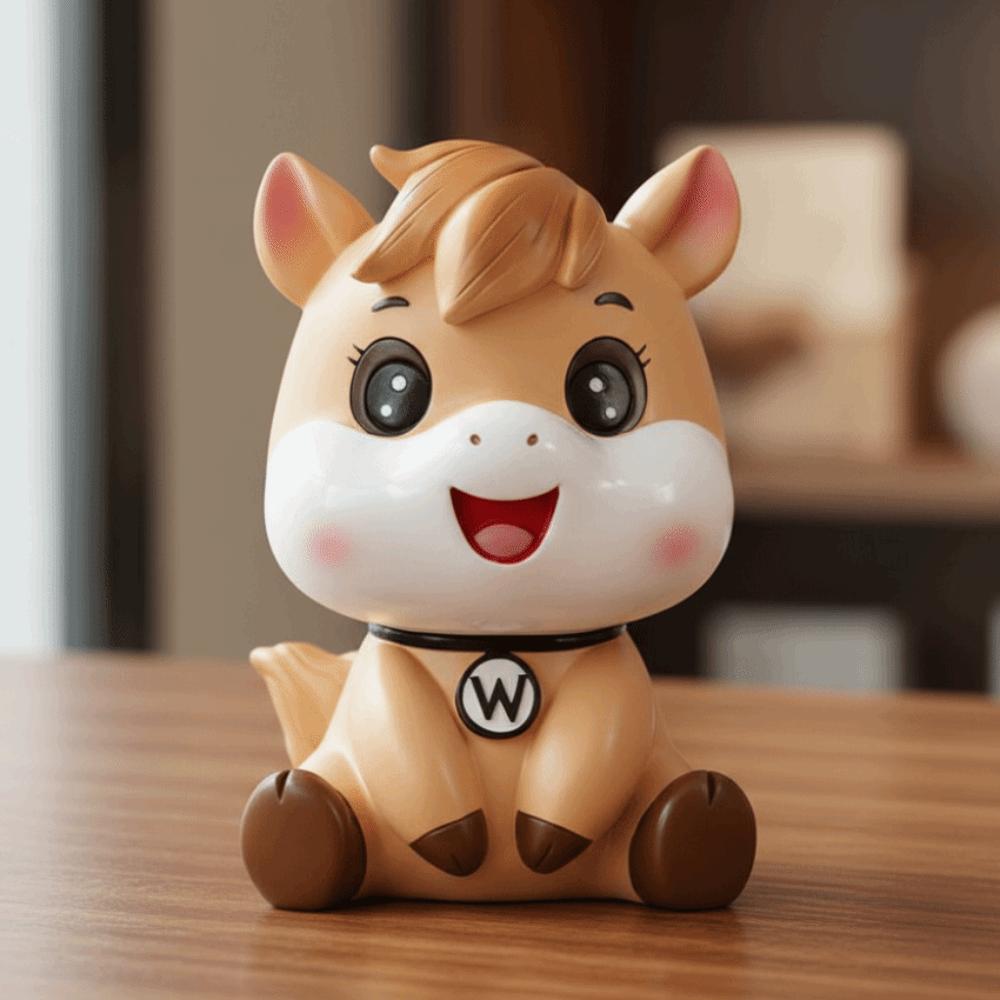 Анти-падение Копилка Год Лошади Декоративная Копилка-Лошадь Украшение Дети/Дети