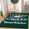 Philadelphia Eagles Personalized Name Carpet Perfect For Foyer Study Room Bedrooms Balcony Antislip Carpet Anime Office Decor