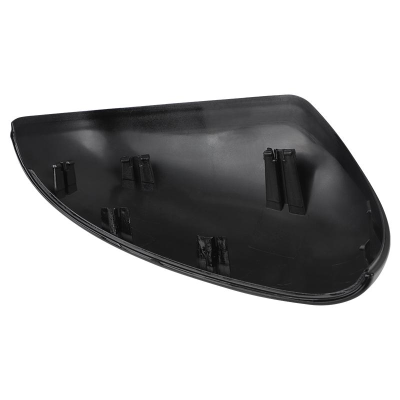 Left/Right Wing Mirror Cover Cap Casing For Smart Fortwo 2015 2016 2017 2018 2024 Gloss Black Replace